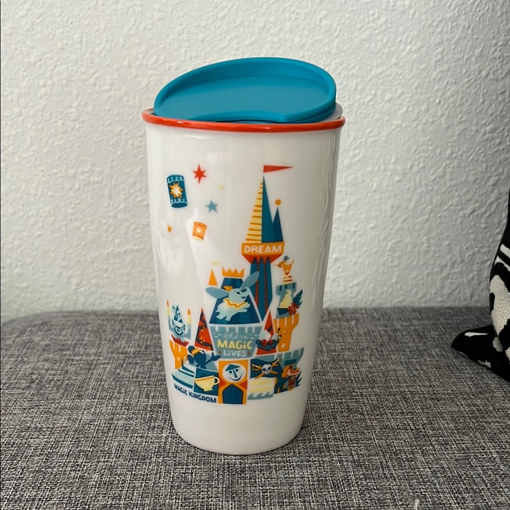 NWT Starbucks Disney Magic Kingdom Travel Mug